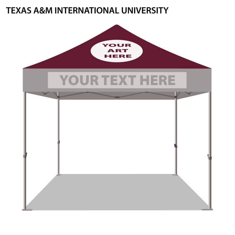 Texas A&M International University Colored 10x10