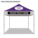 Texas Christian University Colored 10x10