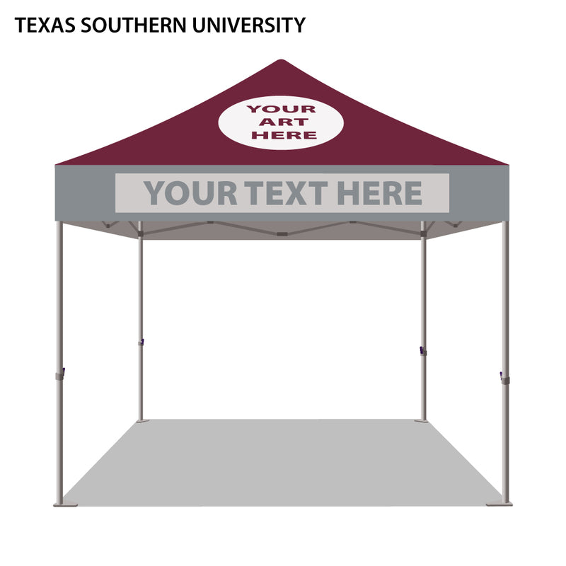 Texas Southern University Colored 10x10