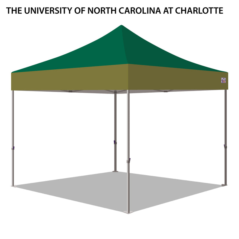 The University of North Carolina at Charlotte Colored 10x10