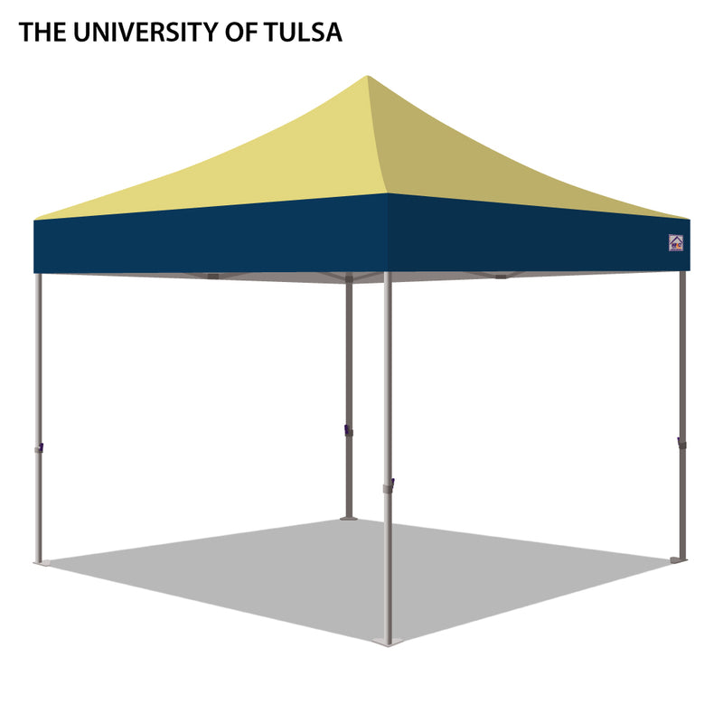 The University of Tulsa Colored 10x10