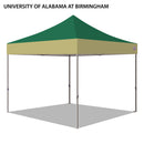 University of Alabama at Birmingham Colored 10x10