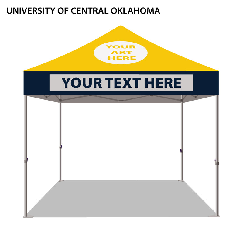 University of Central Oklahoma Colored 10x10