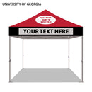 University of Georgia Colored 10x10