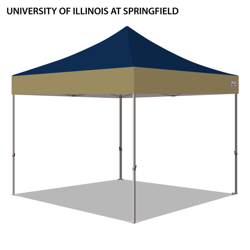 University of Illinois at Springfield Colored 10x10