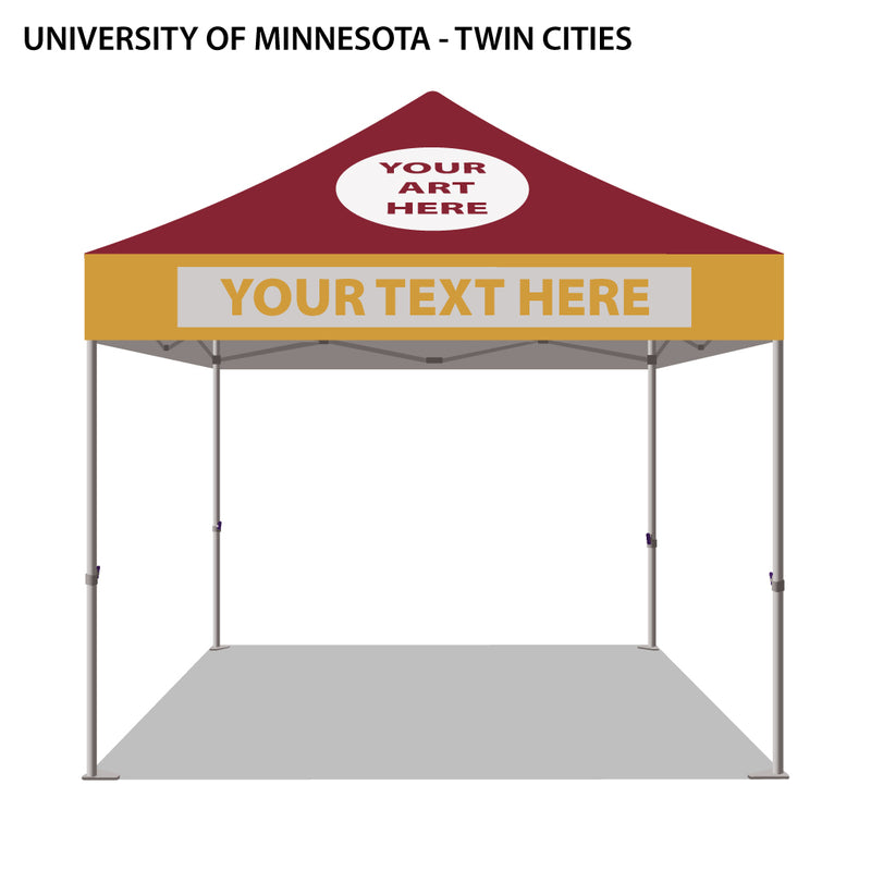 University of Minnesota (Twin Cities) Colored 10x10