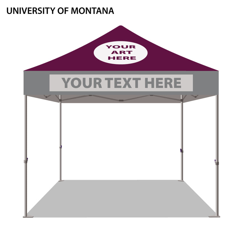 University of Montana Colored 10x10