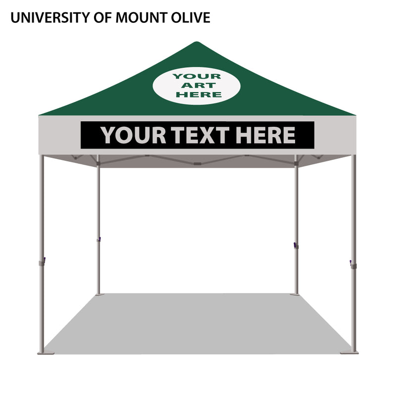 University of Mount Olive Colored 10x10