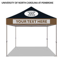 University of North Carolina at Pembroke Colored 10x10