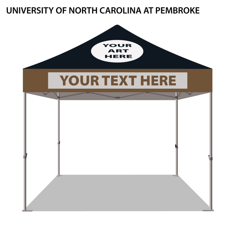 University of North Carolina at Pembroke Colored 10x10