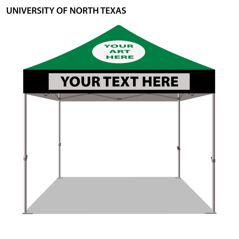 University of North Texas Colored 10x10