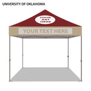 University of Oklahoma Colored 10x10