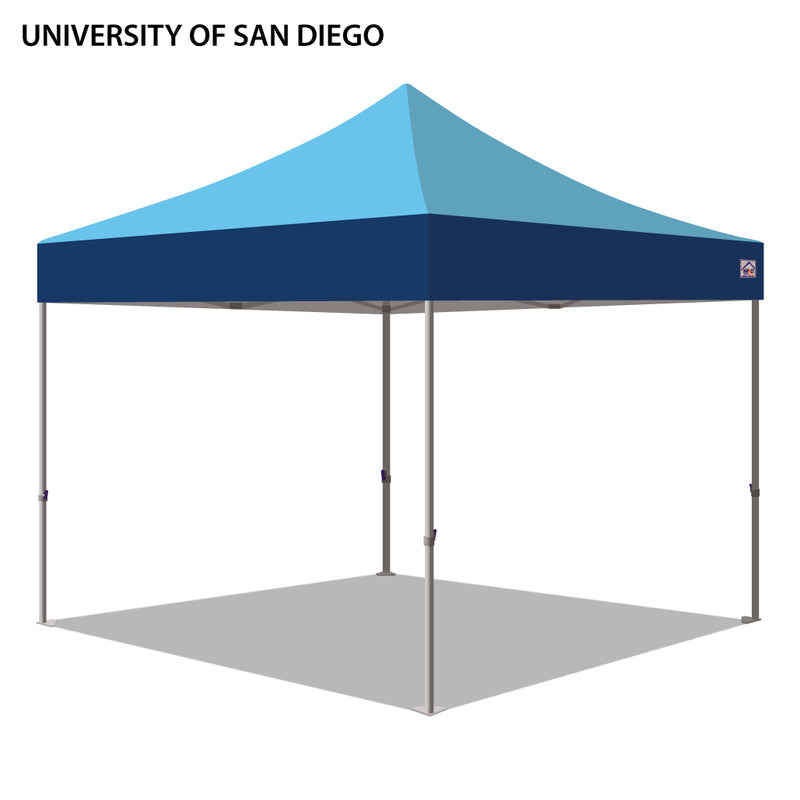 University of California, San Diego Colored 10x10