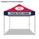 University of South Alabama Colored 10x10