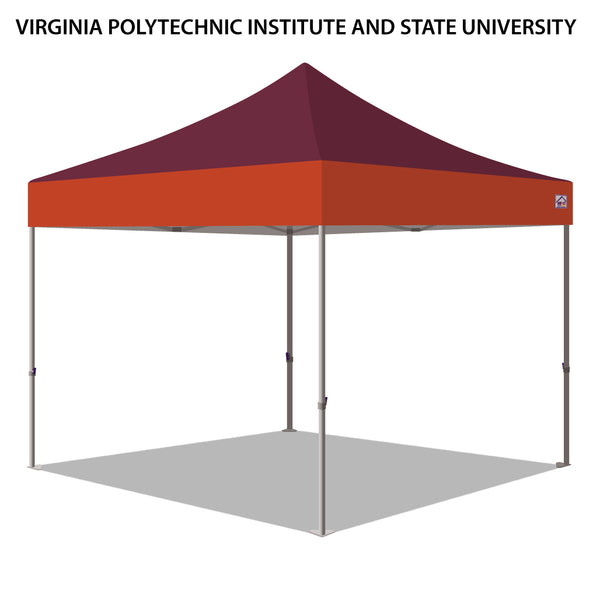 Virginia Polytechnic Institute and State University Colored 10x10