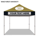 Wake Forest University Colored 10x10