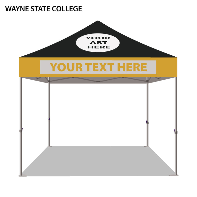 Wayne State College Colored 10x10