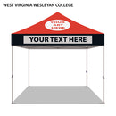 West Virginia Wesleyan College Colored 10x10