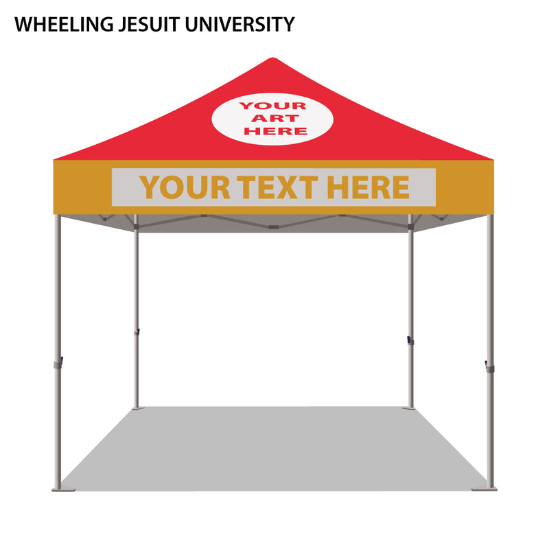 Wheeling Jesuit University Colored 10x10