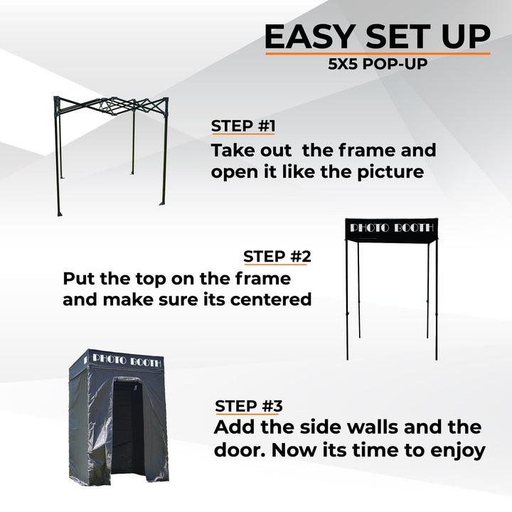 5x5 Portable Photo Booth