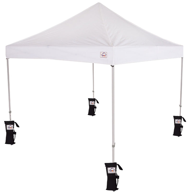 10x10 TL Recreational Grade Pop Up Canopy Tent with Weight Bags - Impact Canopies USA