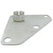 Part B. Steel Foot Pad with Aluminum Inner Leg, M Frame Replacement Part - Impact Canopies USA