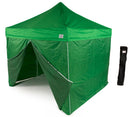 10x10 Recreational Grade Aluminum Pop up Canopy Tent with Sidewalls - ULA