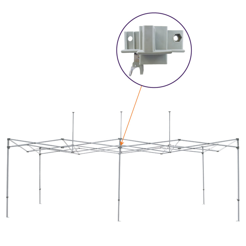 CL 10x20 | 3-Way Middle Outer Leg Slider Bracket