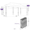 10X20 CL Pop up Canopy Tent Replacement Steel Frame - Commercial Grade - Impact Canopies USA