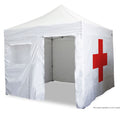 10x10 Emergency Response Shelter with Medical Wall - Impact Canopies USA