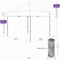 10x10 TL Recreational Grade Pop up canopy Tent with Screen Room Enclosure - Impact Canopies USA