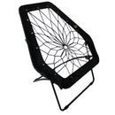 Hex Bungee Chair, Portable Folding Chair, Black - Impact Canopies USA