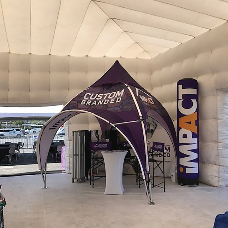 Custom Printed Inflatable Cube Shelter