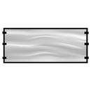 10' Clear Protection Shield 46" Half Wall