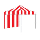 8x8 Carnival Pop Up Canopy Kit - Red & White Striped - Impact Canopies USA