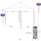 10x10 TL Pop Up Canopy Tent Recreational Grade - Impact Canopies USA