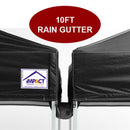 10' Pop Up Canopy Rain Gutter - Impact Canopies USA