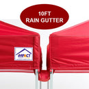 10' Pop Up Canopy Rain Gutter - Impact Canopies USA