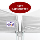 10' Pop Up Canopy Rain Gutter - Impact Canopies USA