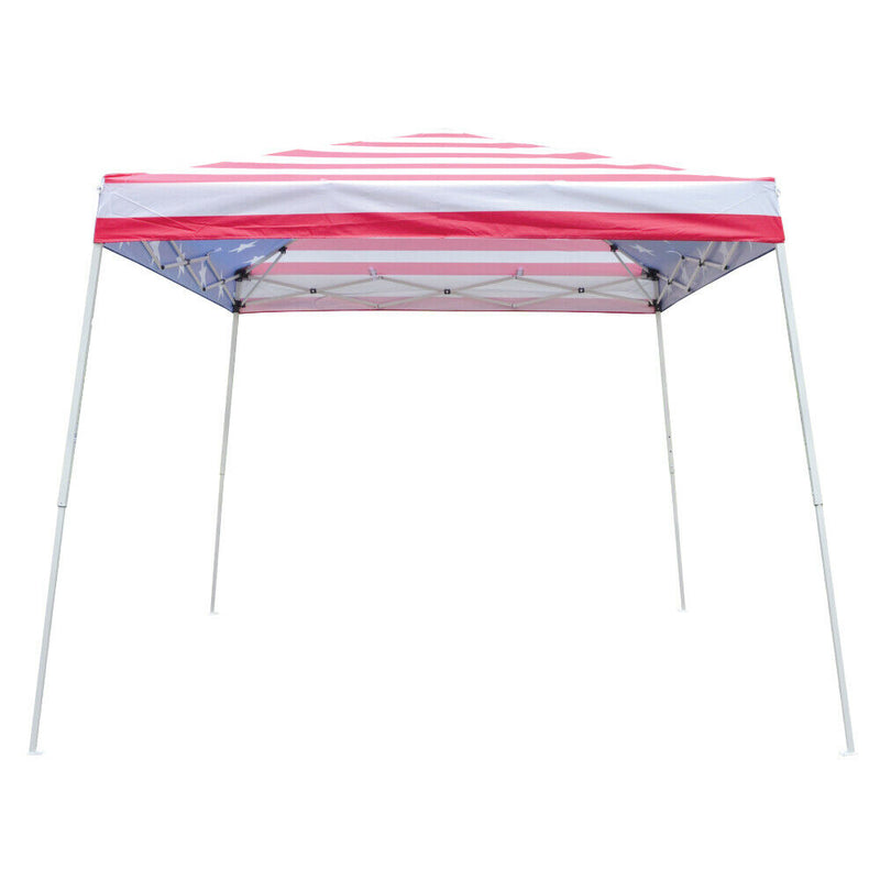 10x10 Slant Leg Pop Up Canopy Tent