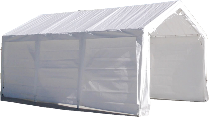 11'x20' Portable Garage Fully Enclosed All Season Carport Canopy